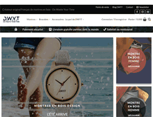 Tablet Screenshot of dwyt-watch.com